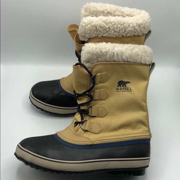 sorel men's 1964 pac nylon waterproof winter boots